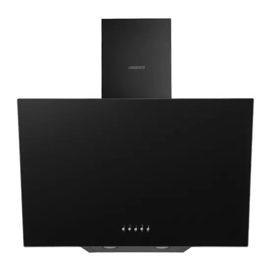 Витяжка Ardesto похила, 60см, 900м3ч, скло, 2х1Вт LED, кнопкове, чорний