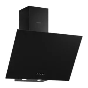 Витяжка Ardesto похила, 60см, 900м3ч, скло, 2х1Вт LED, кнопкове, чорний