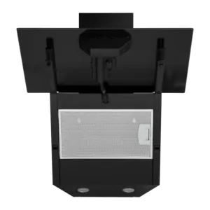 Hood Ardesto Inclined hood, 50cm, 450m3h, glass, 2х1W LED, button, black