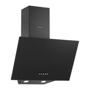 Hood Ardesto Inclined hood, 50cm, 450m3h, glass, 2х1W LED, button, black