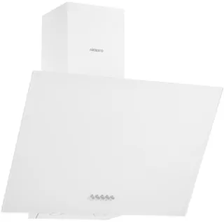 Витяжка ARDESTO похила, 60см, 900м3ч,  скло, 2х1Вт LED, кнопкове, білий