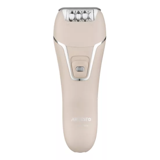 Эпилятор Ardesto 2в1 Pearl Cream LESH-Y700PERL, пинцетный, аккумул., пинцет.-18, сух., насадок-2, бежевый