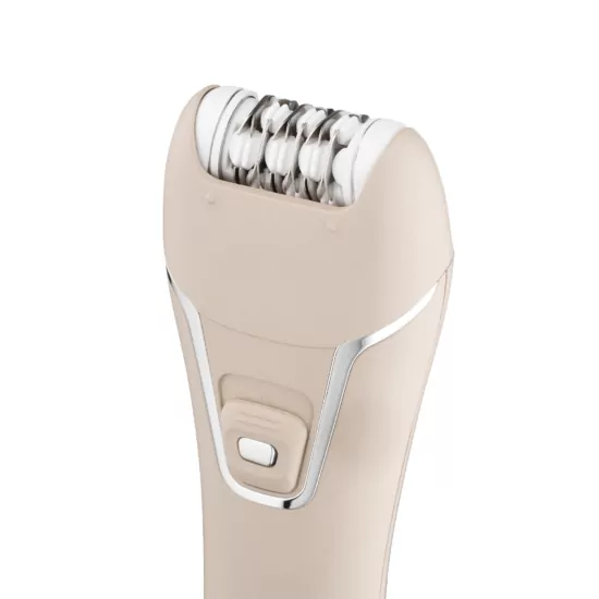 Эпилятор Ardesto 2в1 Pearl Cream LESH-Y700PERL, пинцетный, аккумул., пинцет.-18, сух., насадок-2, бежевый