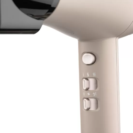 Ardesto Hair Dryer Cream HD-Y700PERL, 1800-2000W, 2 speeds, 3 heat setting, beige