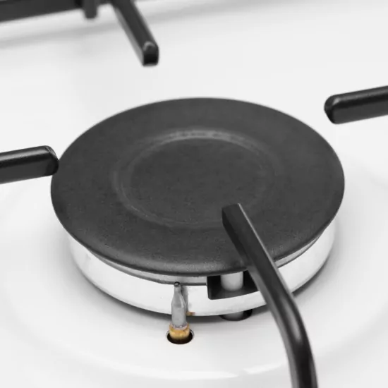 Cooker ARDESTO gas, 50L, 50x60cm, electric ignition, timer, LPG conversion set (gas cylinder connection), white