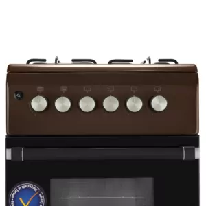 Плита Ardesto газова, 50л, 50×60см, електропідпал, форсунки LPG (підключення газового балона), коричневий