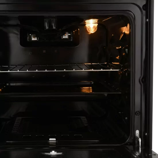 Плита ARDESTO газовая, 50л, 50×60см, стеклянная крышка, электроподжиг, таймер, термометр, кофе адаптер, форсунки LPG (подключение газового баллона), черный