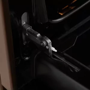 Cooker ARDESTO gas, 58L, 60x60cm, glass lid, electric ignition, lighting, timer, thermometer, drop-down drawer, LPG conversion set (gas cylinder connection), brown