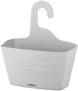 Кошик підвісний Ardesto Vigor 24x7x25.5см, поліпропілен, сірий