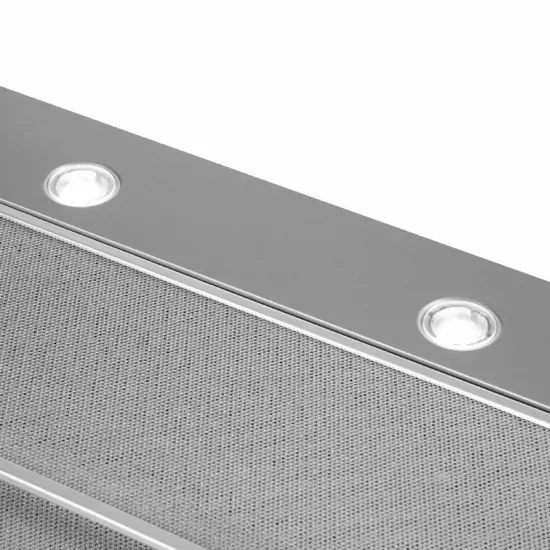 Hood ARDESTO telescopic, 60cm, 450m3h, metal, 2х1W LED, button, inox