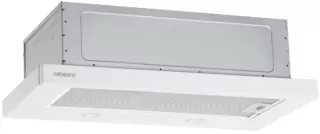 Витяжка Ardesto телескопічна, метал, 60см, 450м3ч, метал, 2х1Вт LED, кнопкове, білий