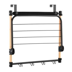 Дверная сушилка Ardesto Minimalism 45x30x40см, бамбук, металл