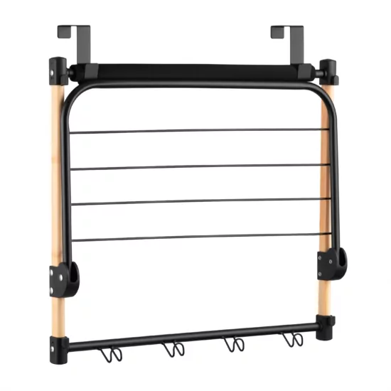 Дверная сушилка Ardesto Minimalism 45x30x40см, бамбук, металл