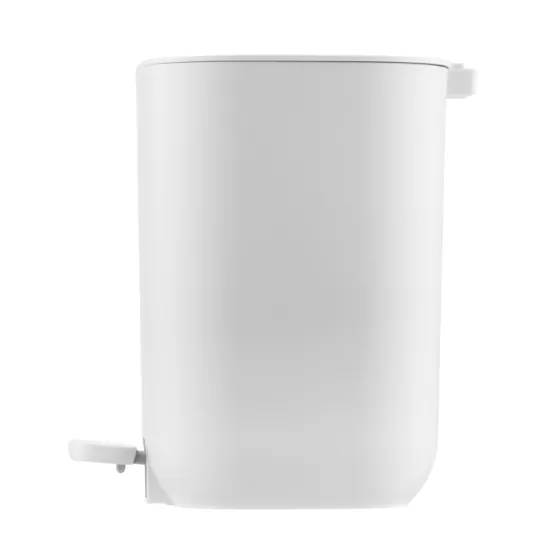 Ведро для мусора Ardesto Vigor с педалью, 3л, полипропилен, белый