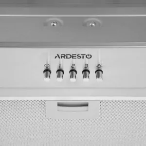 Hood Ardesto integrated, 52cm, 450m3h, metal, 2х1W LED, button, inox
