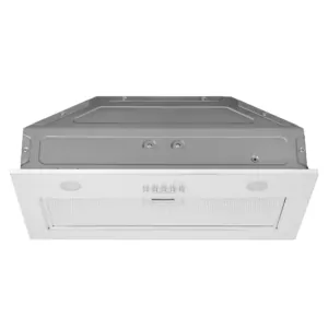 Hood Ardesto integrated, 52cm, 700m3h, glass, 2х1W LED, button, white