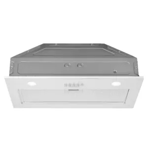 Hood Ardesto integrated, 52cm, 700m3h, glass, 2х1W LED, button, white