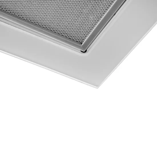 Hood Ardesto integrated, 52cm, 700m3h, glass, 2х1W LED, button, white