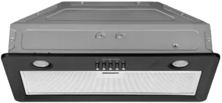 Витяжка ARDESTO вбудована, 52см, 700м3ч, метал, 2х1Вт LED, кнопкове, чорний