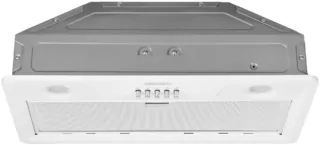 Витяжка ARDESTO вбудована, 52см, 700м3ч, метал, 2х1Вт LED, кнопкове, білий