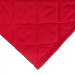 Ardesto Oven mitten Christmas Gingerbread 18х30cm, 100% polyester (front), 100% cotton (back), red