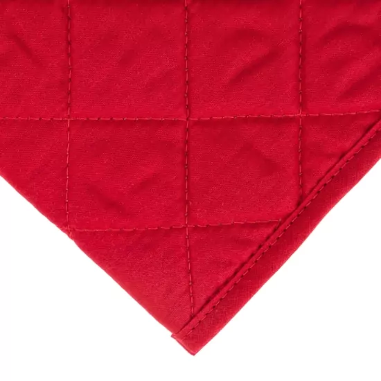 Ardesto Oven mitten Christmas Gingerbread 18х30cm, 100% polyester (front), 100% cotton (back), red