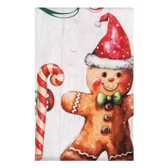 ARDESTO Apron Christmas Gingerbread 60х80cm, 100% polyester, red