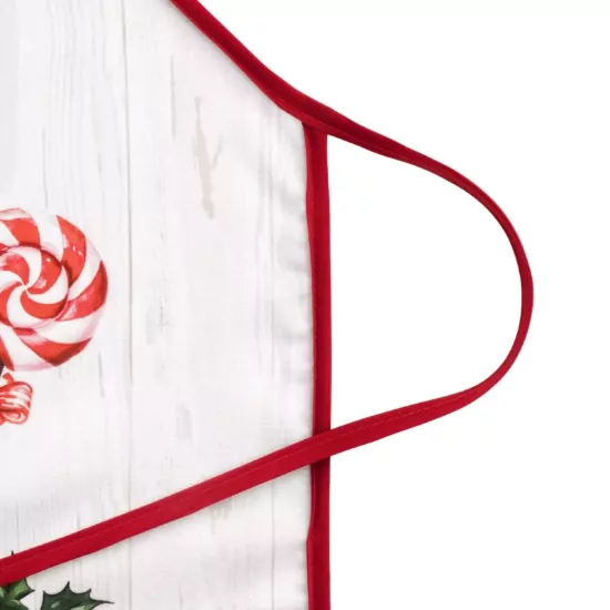 ARDESTO Apron Christmas Gingerbread 60х80cm, 100% polyester, red