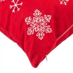 ARDESTO Pillow decor. Christmas 45х45cm, 100% polyester, red