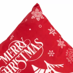 ARDESTO Pillow decor. Christmas 45х45cm, 100% polyester, red