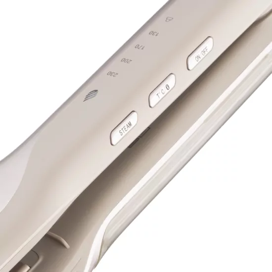 Выпрямитель ARDESTO Pearl Cream, 50Вт, 140-230C, керамика, с функцией подачі пара, бежевий