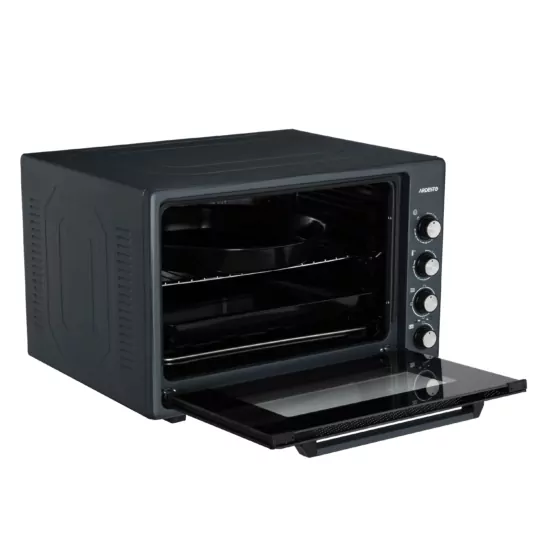 Electric oven ARDESTO, 70L, 2000W, mech., convection, double glass, anthracite