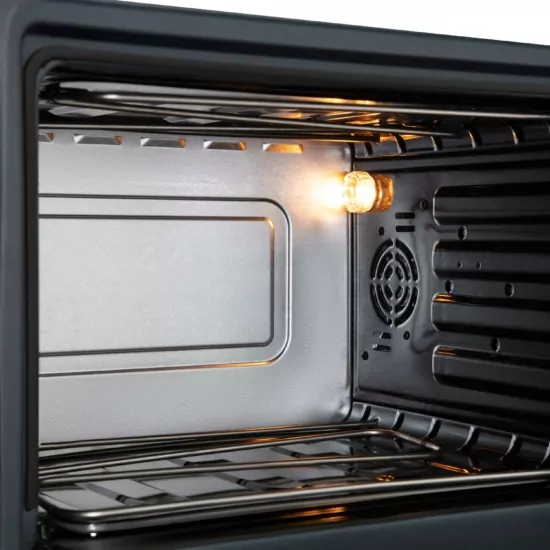 Electric oven ARDESTO, 70L, 2000W, mech., convection, double glass, anthracite