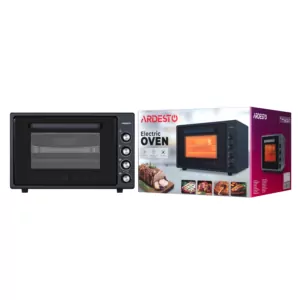 Electric oven ARDESTO, 70L, 2000W, mech., convection, double glass, anthracite