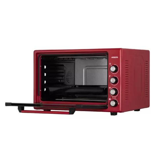 Electric oven ARDESTO, 70L, 2000W, mech., double glass, rotisserie, raspberry