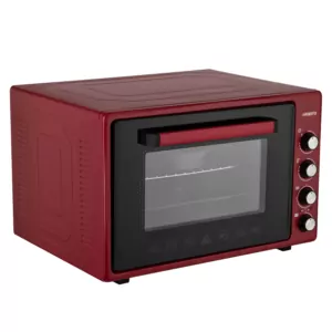 Electric oven ARDESTO, 70L, 2000W, mech., double glass, rotisserie, raspberry