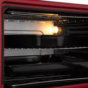 Electric oven ARDESTO, 70L, 2000W, mech., double glass, rotisserie, raspberry