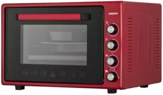 Піч електрична ARDESTO, 70л, 2000Вт, механіч., подвійне скло, рожен, малиновий