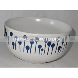 Салатник Ardesto Piera, 600мл, кераміка, білий