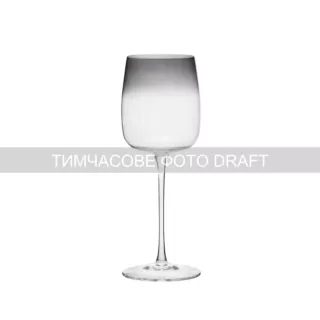 Набор бокалов для вина Ardesto Black Mars Mira 410мл, 2шт, стекло, серый