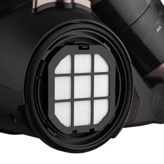 Пылесос Ardesto контейнерный, 700Вт, конт пыль -2.5л, НЕРА, чёрно-бронзовый