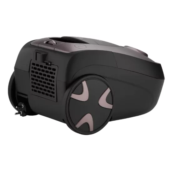 Пилосос Ardesto мішковий, 800Вт, мішок- 2.5л, HEPA, чорно-бронзовий