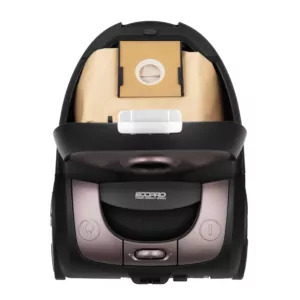 Пилосос Ardesto мішковий, 800Вт, мішок- 2.5л, HEPA, чорно-бронзовий