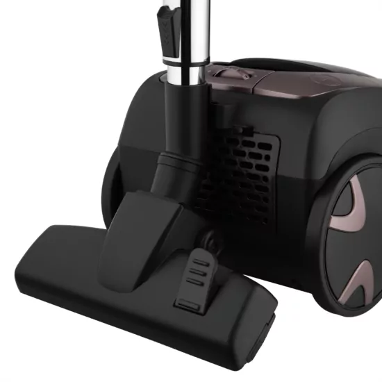 Пилосос Ardesto мішковий, 800Вт, мішок- 2.5л, HEPA, чорно-бронзовий