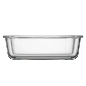 Ardesto Food storage container Gemini 1.06l, borosilicate glass, plastic, rectangular, transparent