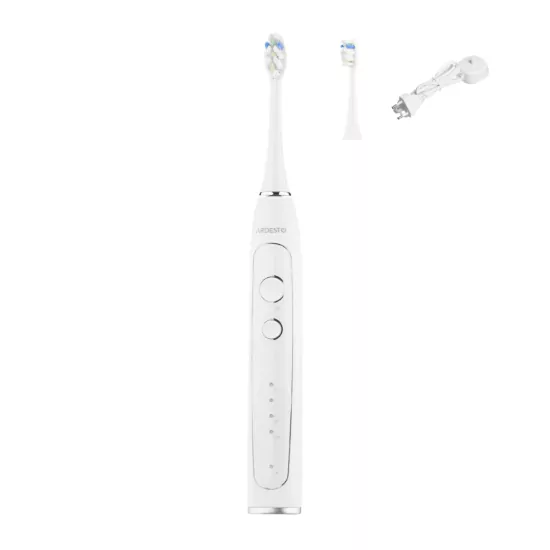 Щетка зубная электр. Ardesto ETB-113W, 40т. колеб/мин, насадок-2, IPX7, белый