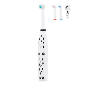 Ardesto toothbrush electric ETB-003DOG, for kids, 8.8th. fluct/min, nozzle-3, IPX6, white