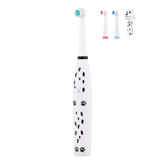 Ardesto toothbrush electric ETB-003DOG, for kids, 8.8th. fluct/min, nozzle-3, IPX6, white