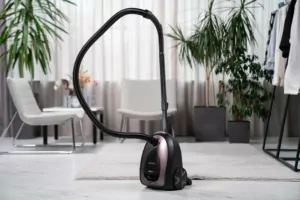 Пилосос Ardesto мішковий, 800Вт, мішок- 2.5л, HEPA, чорно-бронзовий