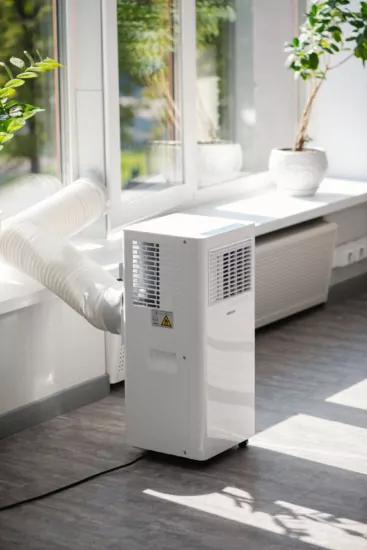 Кондиціонер мобільний Ardesto CoolFlex 25м2 on/off 9000BTU 2.5кВт A/- R290 білий